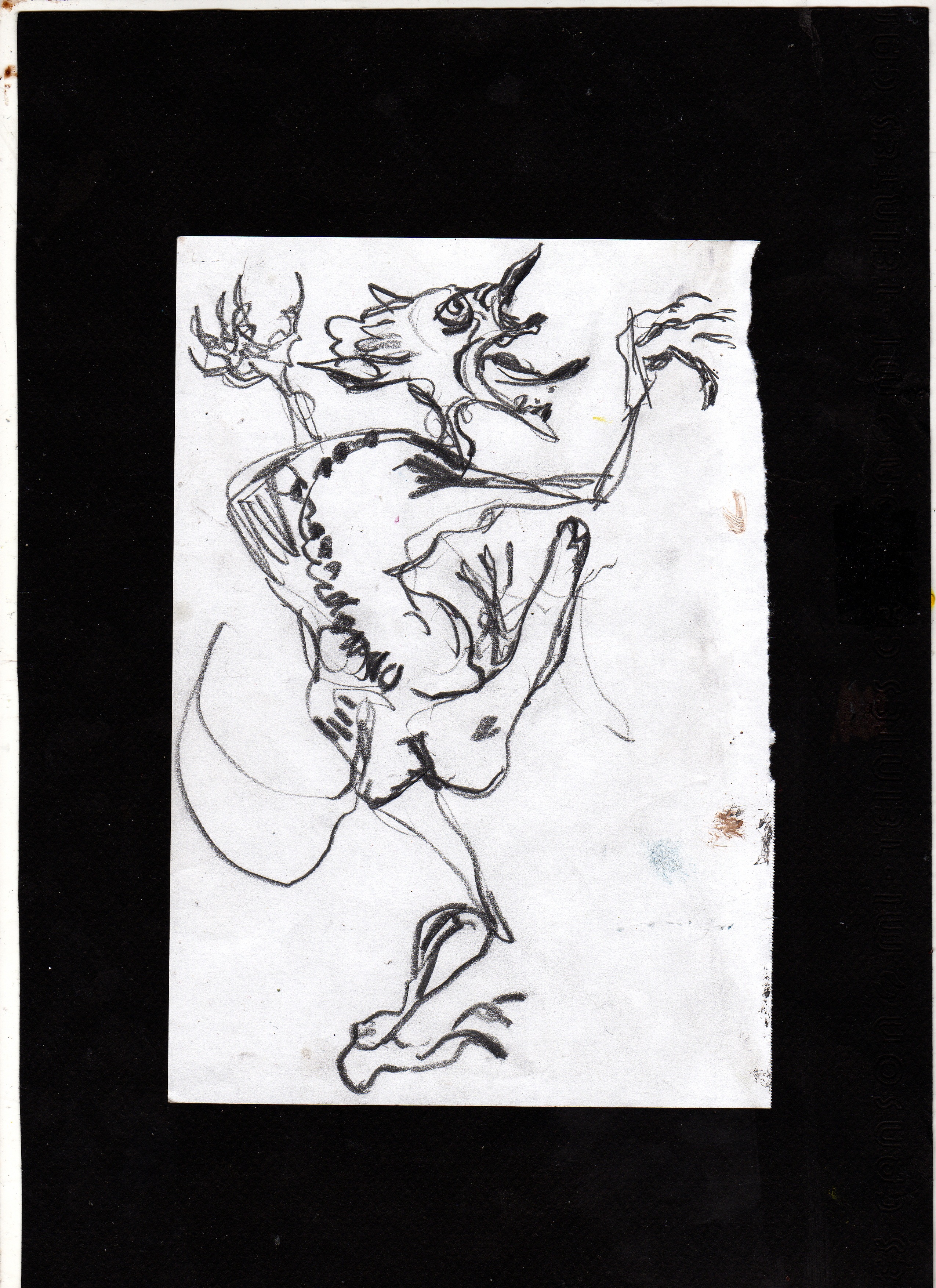 Hysteros Bacchanos danse.